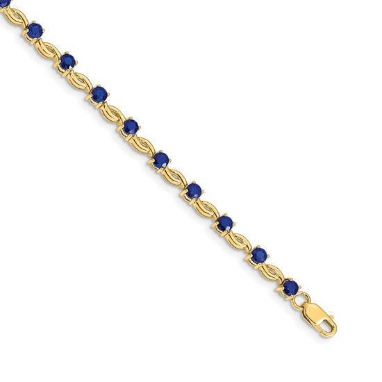 Gold Gemstone Bracelets