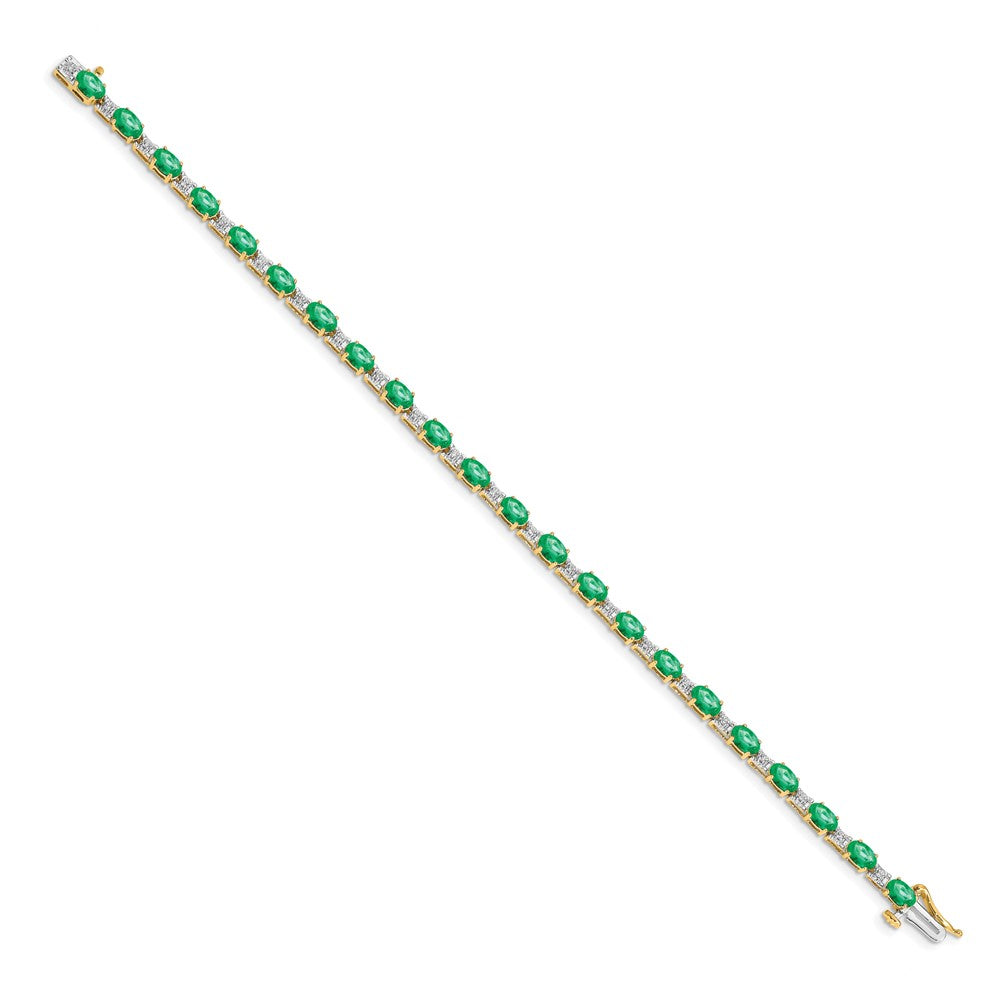 Gold Diamond & Gemstone Bracelets