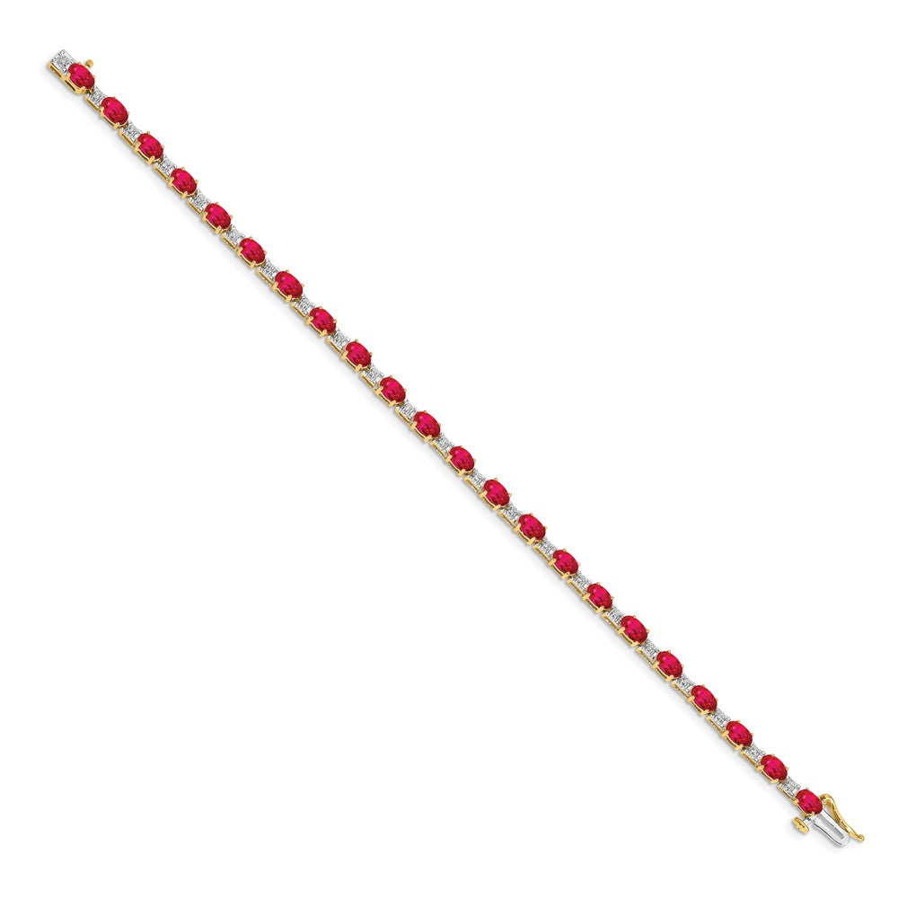 Gold Diamond & Gemstone Bracelets