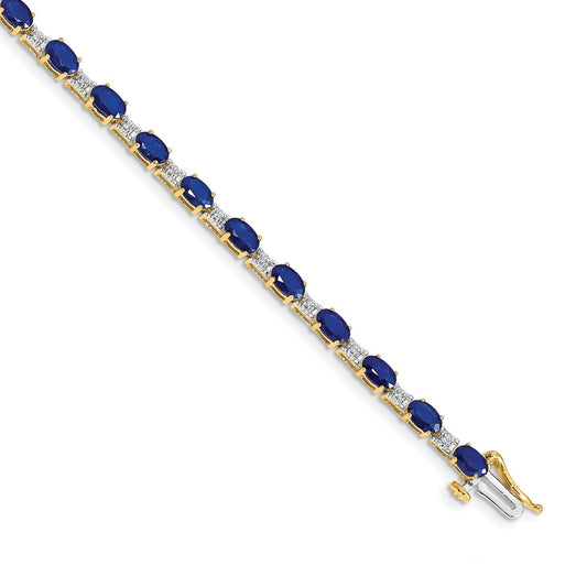 Gold Diamond & Gemstone Bracelets