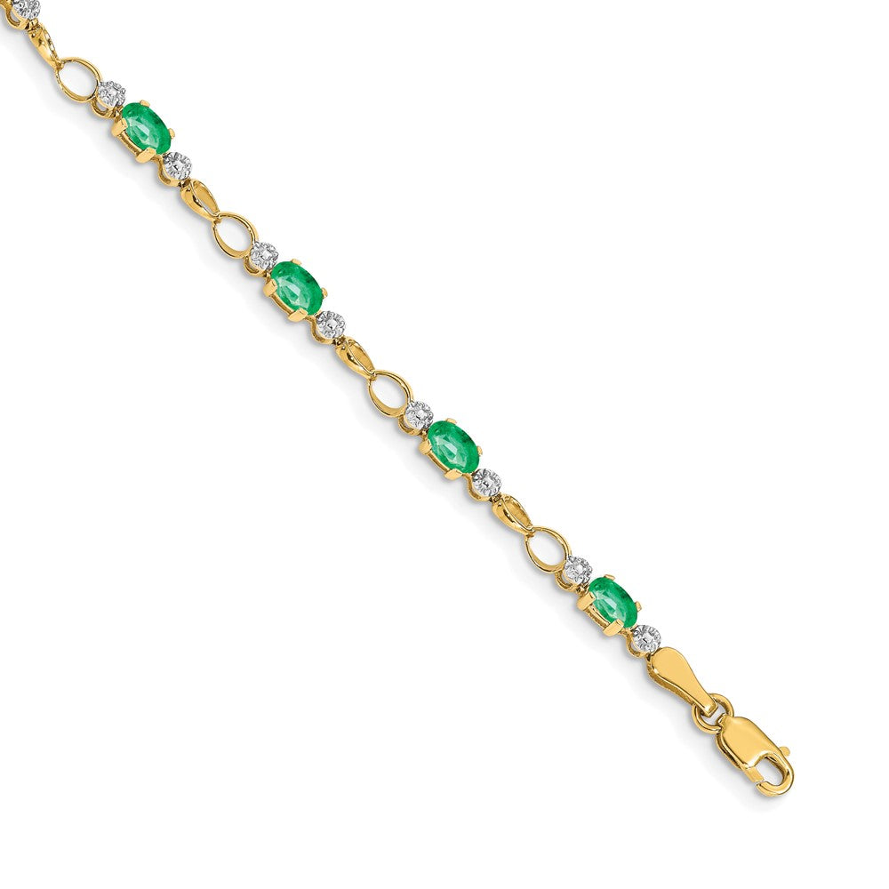 Gold Diamond & Gemstone Bracelets