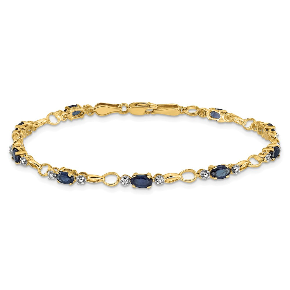 Gold Diamond & Gemstone Bracelets