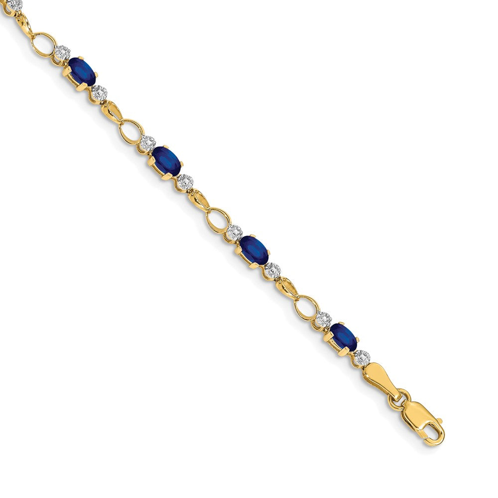 Gold Diamond & Gemstone Bracelets
