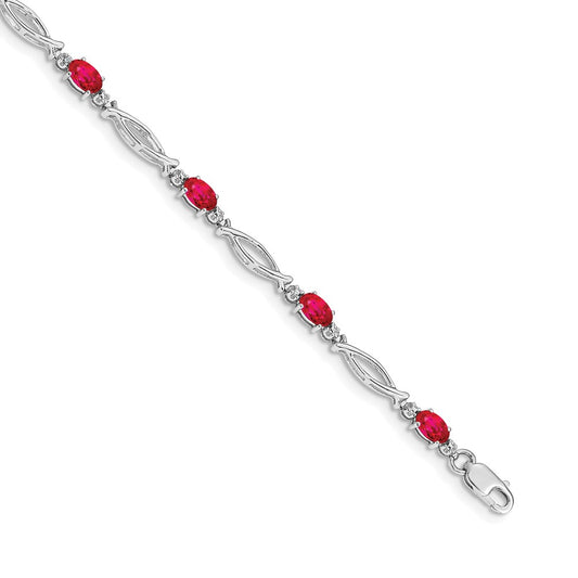 Diamond & Gemstone Bracelets
