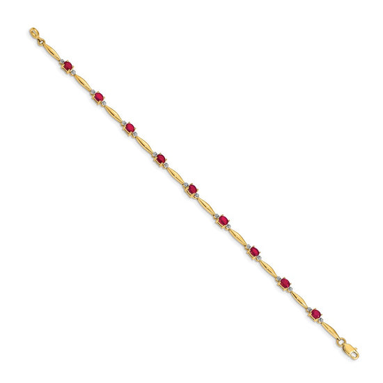 Diamond & Gemstone Bracelets