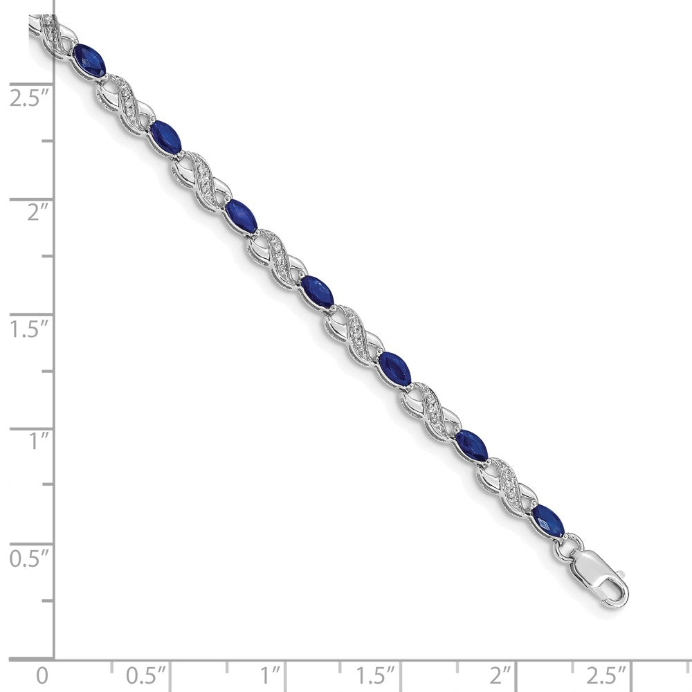 Gold Diamond & Gemstone Infinity Bracelets