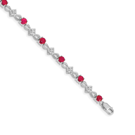 Diamond & Gemstone Bracelets