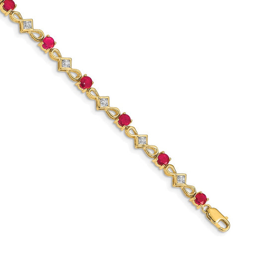 Diamond & Gemstone Bracelets