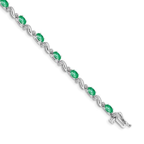 Gold Diamond & Gemstone Bracelets