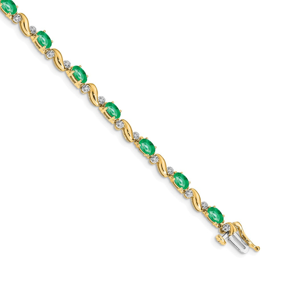 Gold Diamond & Gemstone Bracelets