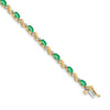Gold Diamond & Gemstone Bracelets