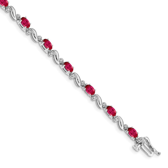 Gold Diamond & Gemstone Bracelets