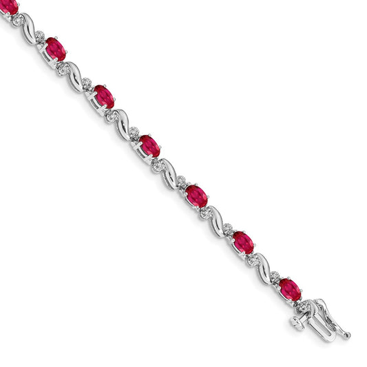 Gold Diamond & Gemstone Bracelets
