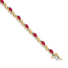 Gold Diamond & Gemstone Bracelets