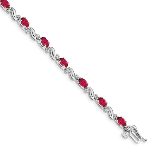 Gold Diamond & Gemstone Bracelets