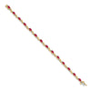 Gold Diamond & Gemstone Bracelets