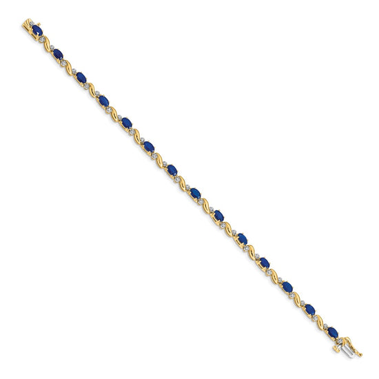 Gold Diamond & Gemstone Bracelets