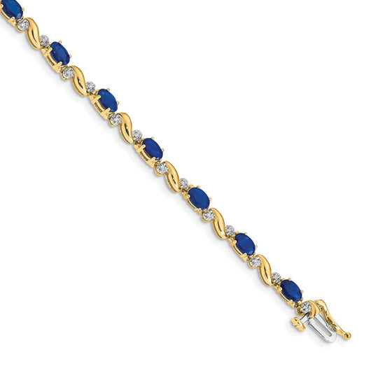 Gold Diamond & Gemstone Bracelets