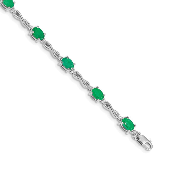 Gold Diamond & Gemstone Bracelets