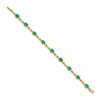 Gold Diamond & Gemstone Bracelets