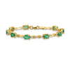 Gold Diamond & Gemstone Bracelets