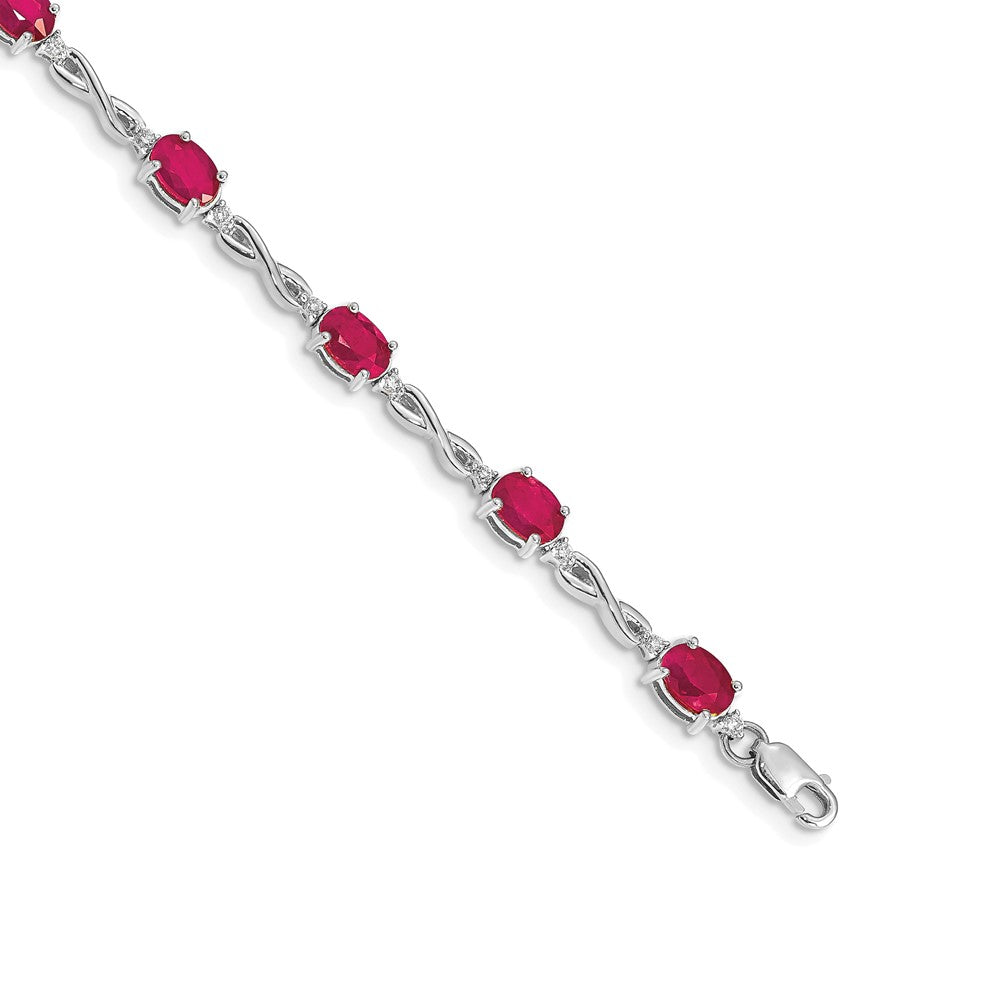 Gold Diamond & Gemstone Bracelets