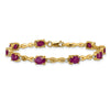 Gold Diamond & Gemstone Bracelets