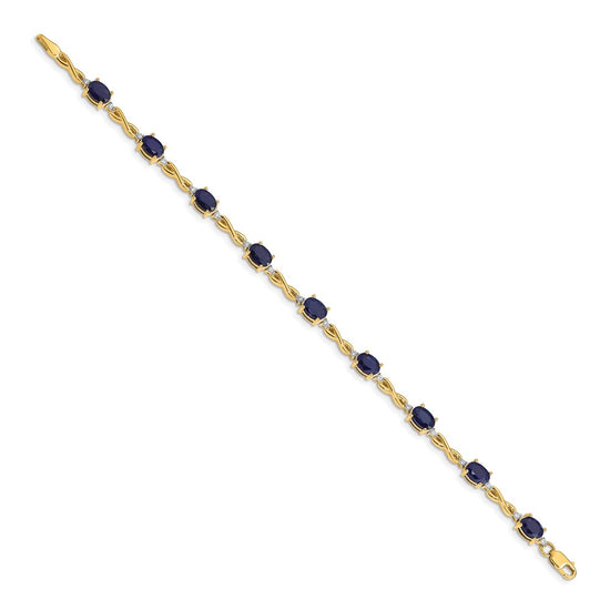 Gold Diamond & Gemstone Bracelets