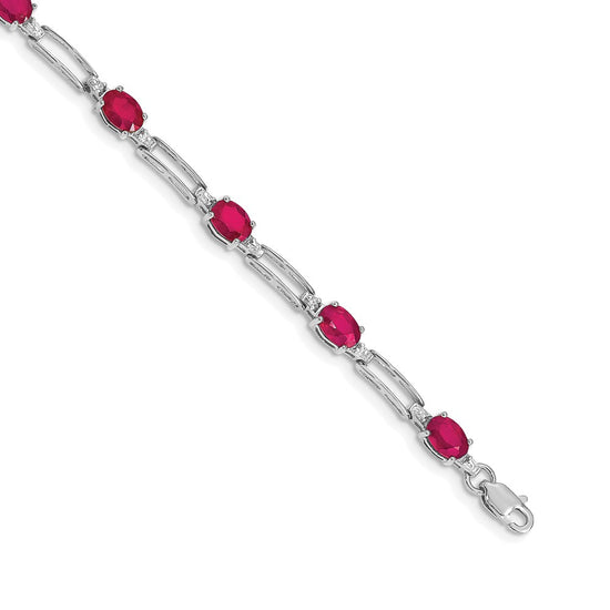 Gold Diamond & Gemstone Bracelets