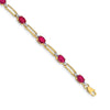 Gold Diamond & Gemstone Bracelets