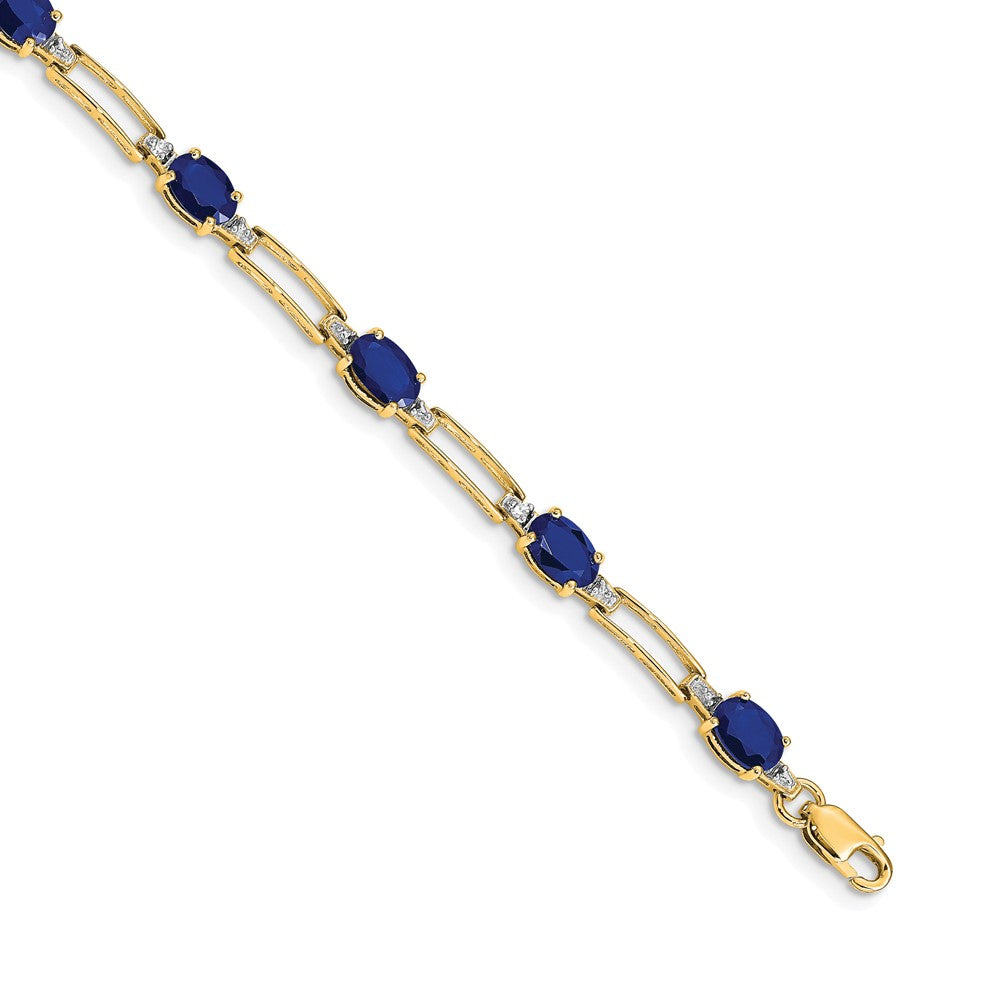 Gold Diamond & Gemstone Bracelets
