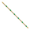 Gold Diamond & Gemstone Infinity Bracelets
