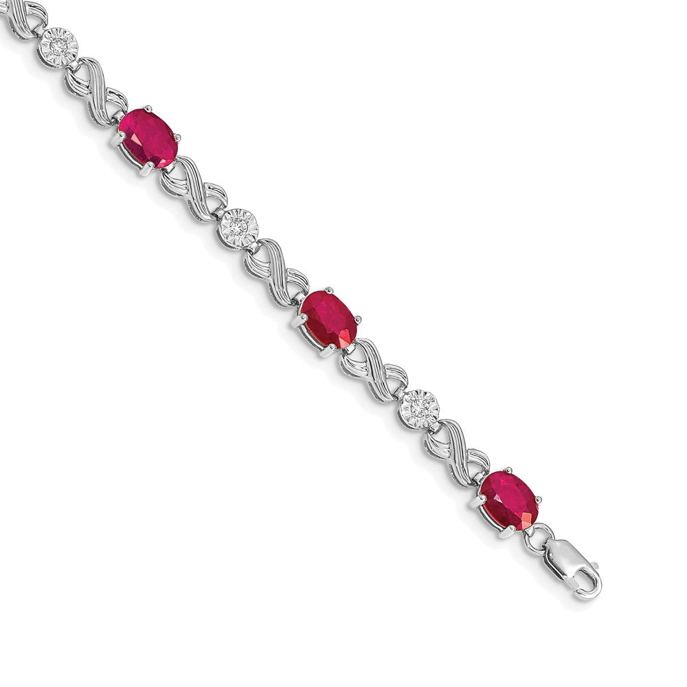 Gold Diamond & Gemstone Infinity Bracelets