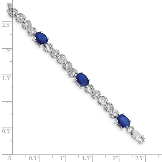 Gold Diamond & Gemstone Infinity Bracelets