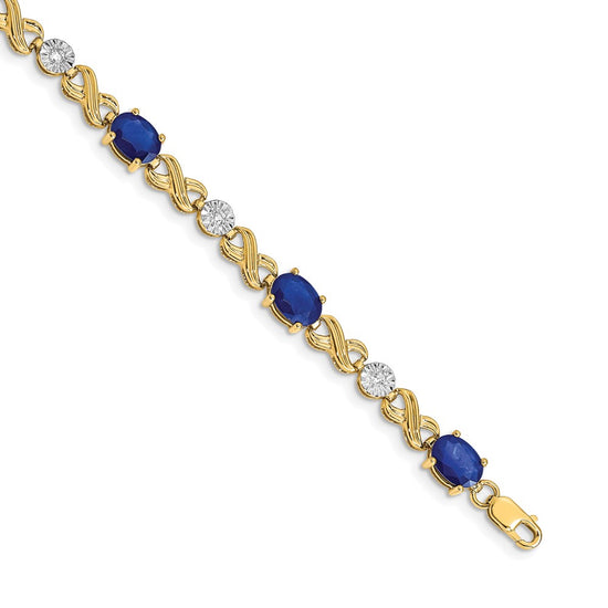 Gold Diamond & Gemstone Infinity Bracelets
