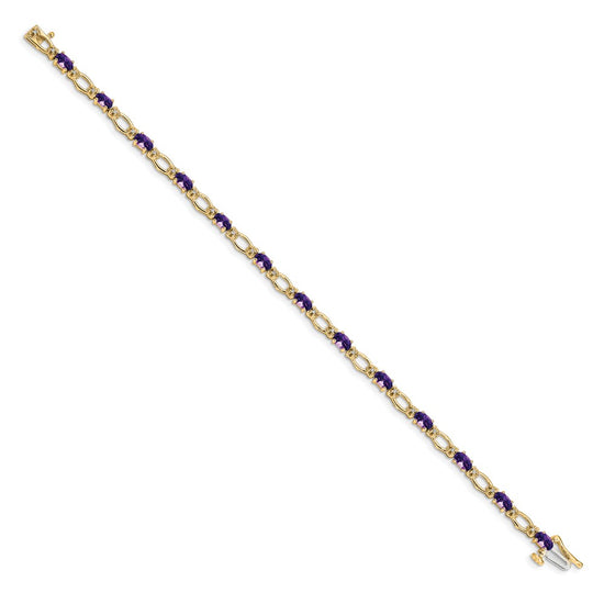 Gold Diamond & Gemstone Bracelets