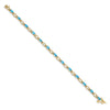 Gold Diamond & Gemstone Bracelets