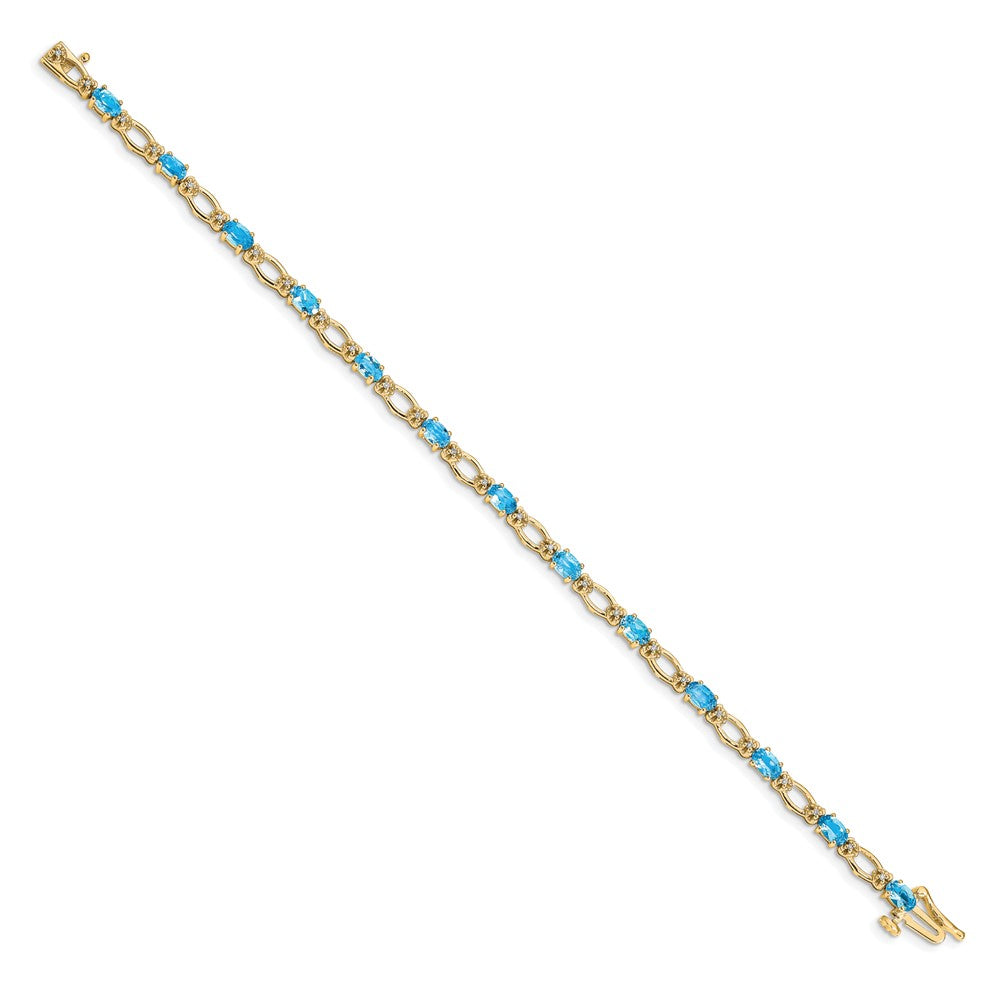 Gold Diamond & Gemstone Bracelets