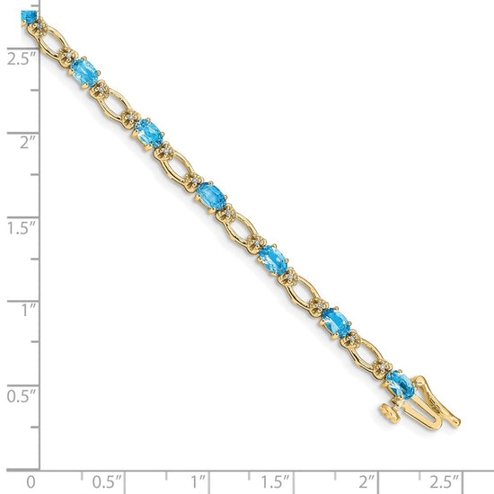 Gold Diamond & Gemstone Bracelets