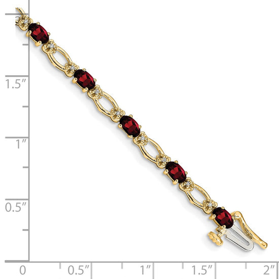 Gold Diamond & Gemstone Bracelets