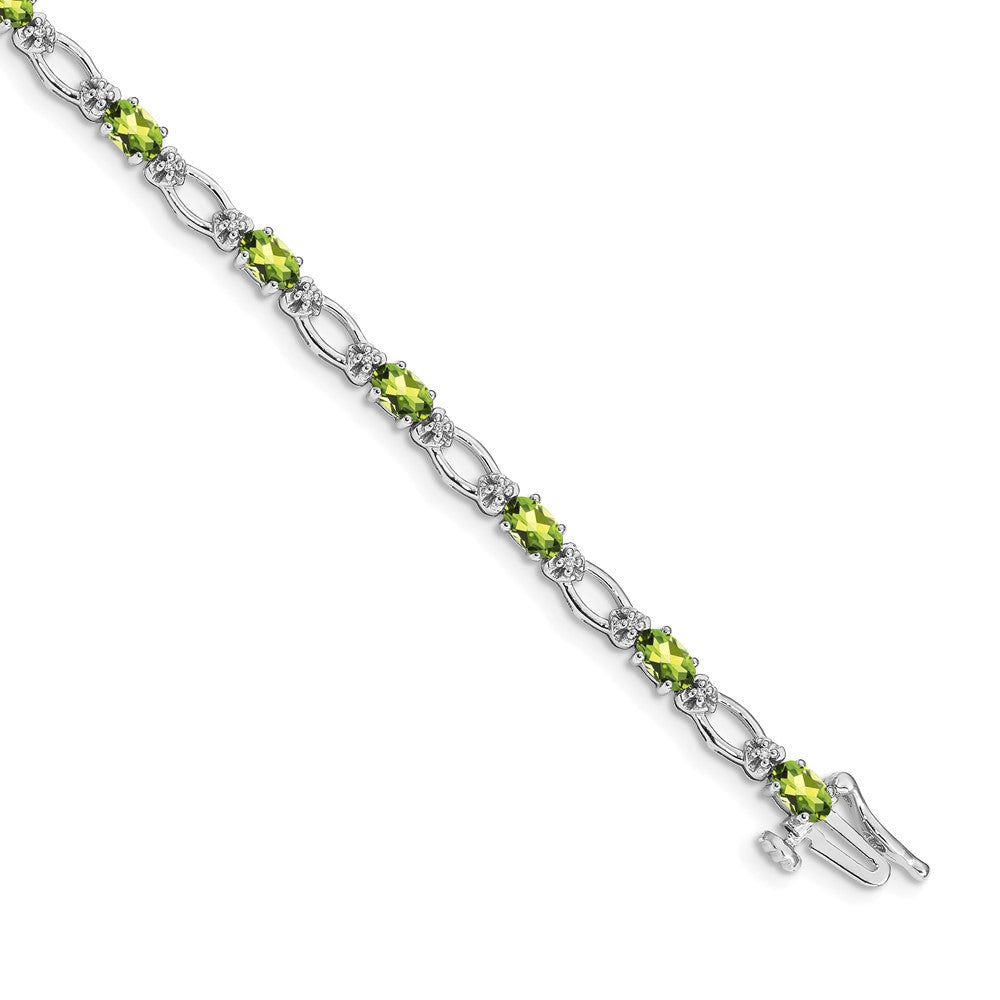 Gold Diamond & Gemstone Bracelets