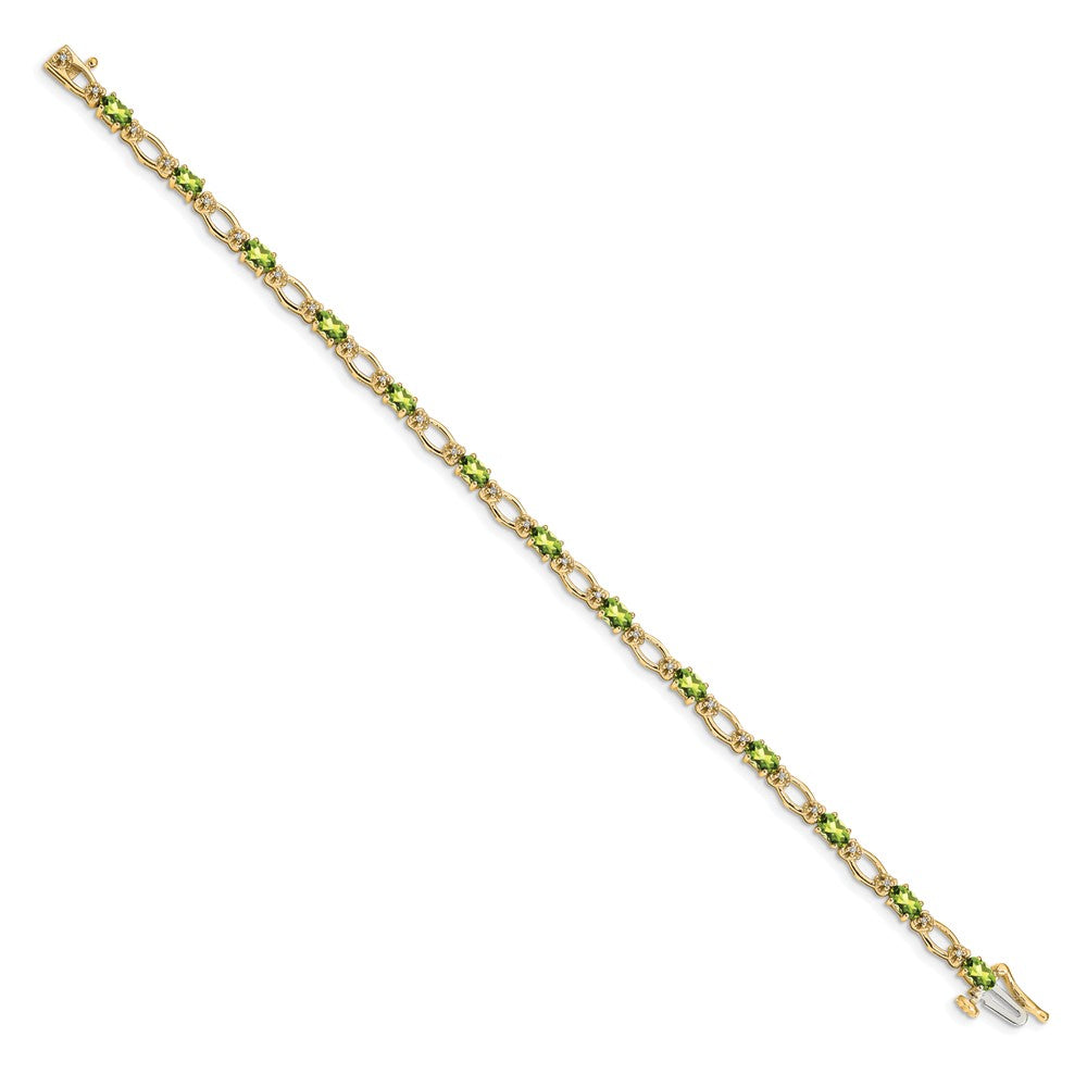 Gold Diamond & Gemstone Bracelets