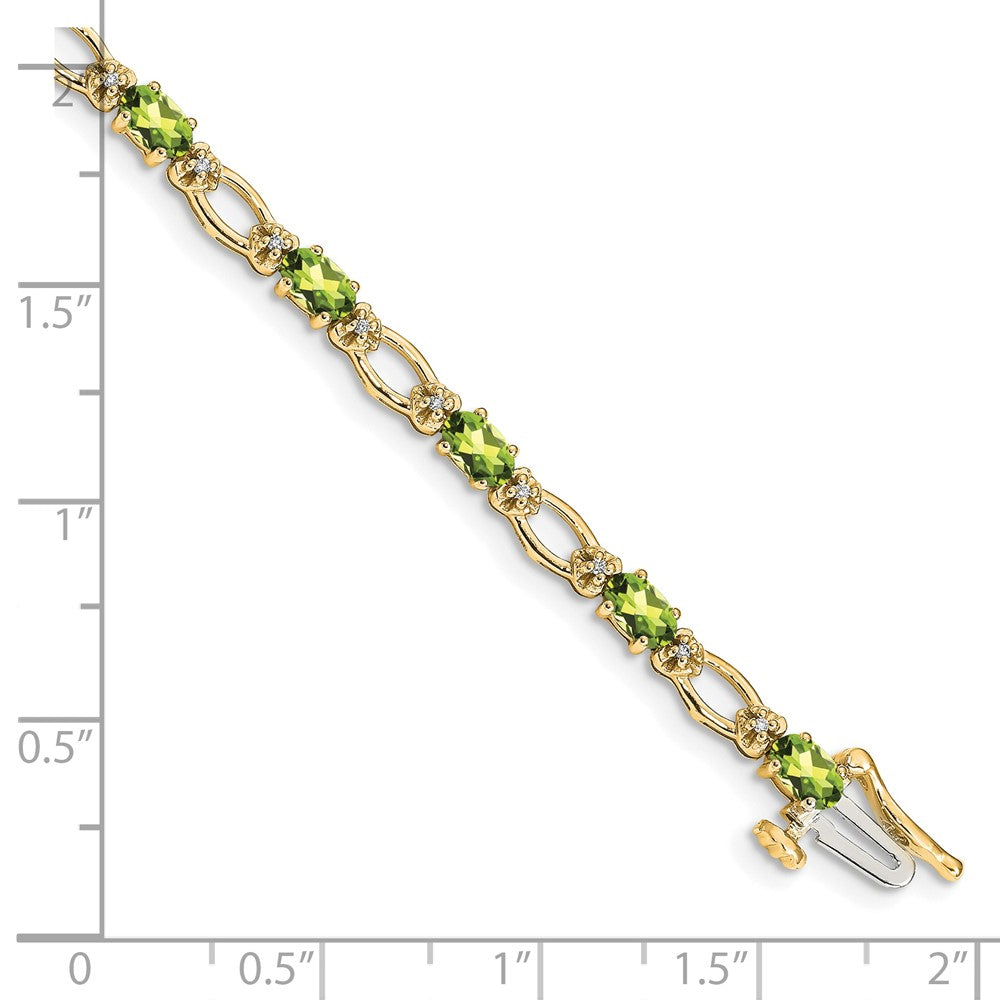 Gold Diamond & Gemstone Bracelets