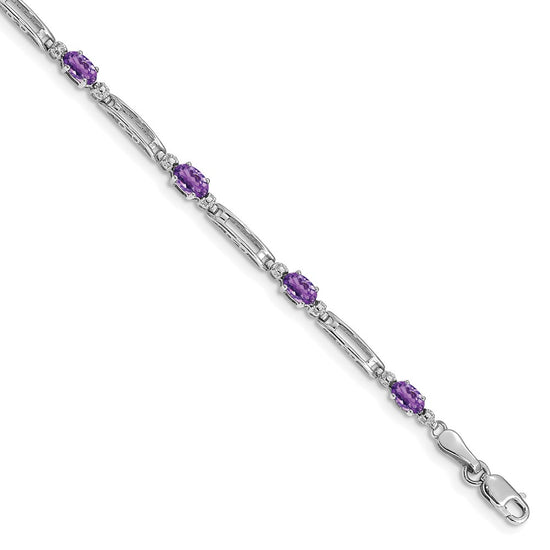 Gold Diamond & Gemstone Bracelets
