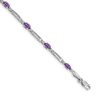 Gold Diamond & Gemstone Bracelets