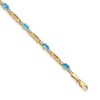 Gold Diamond & Gemstone Bracelets