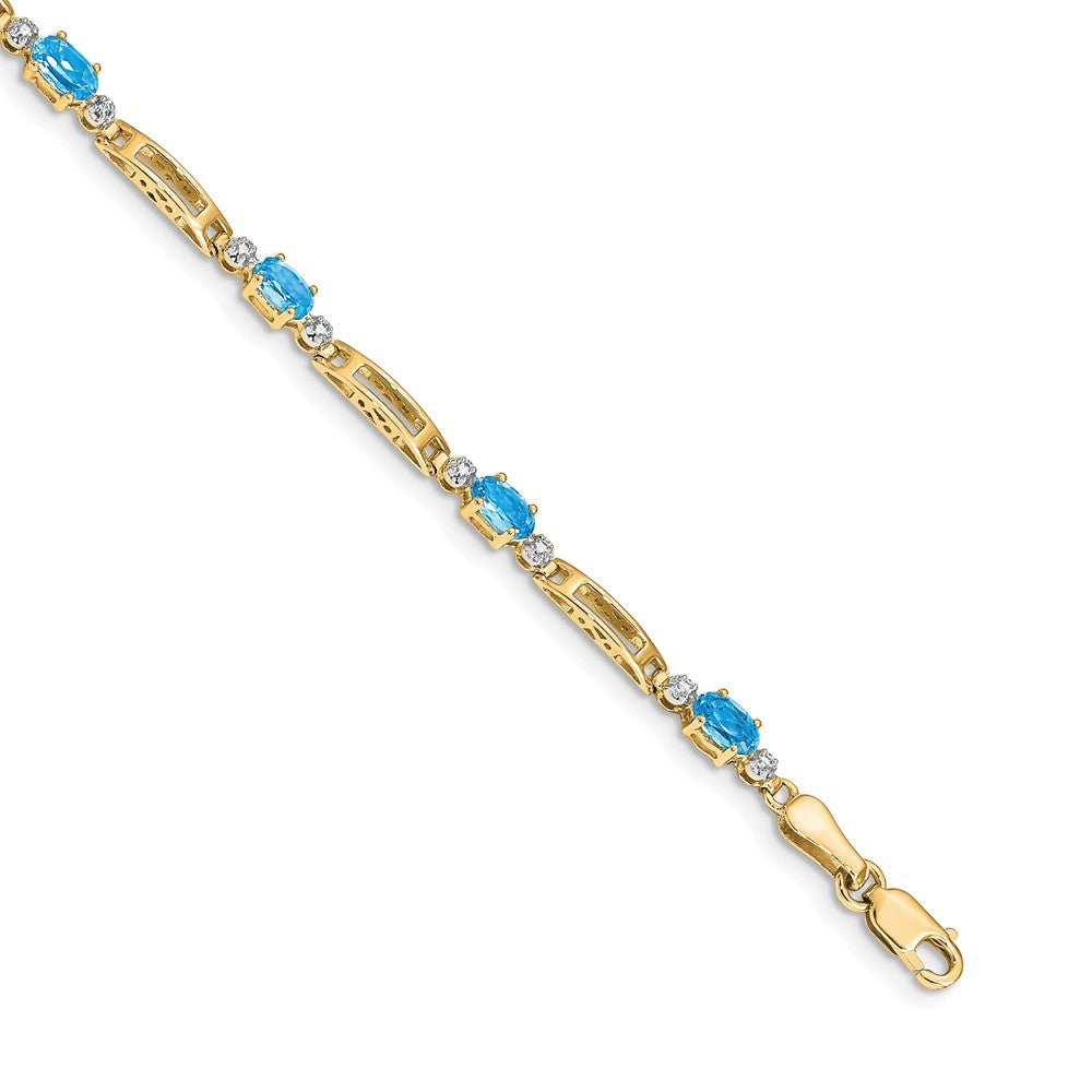 Gold Diamond & Gemstone Bracelets