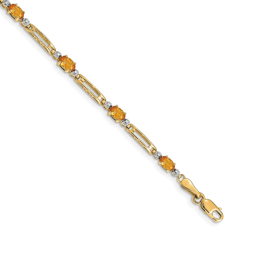 Gold Diamond & Gemstone Bracelets