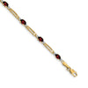 Gold Diamond & Gemstone Bracelets