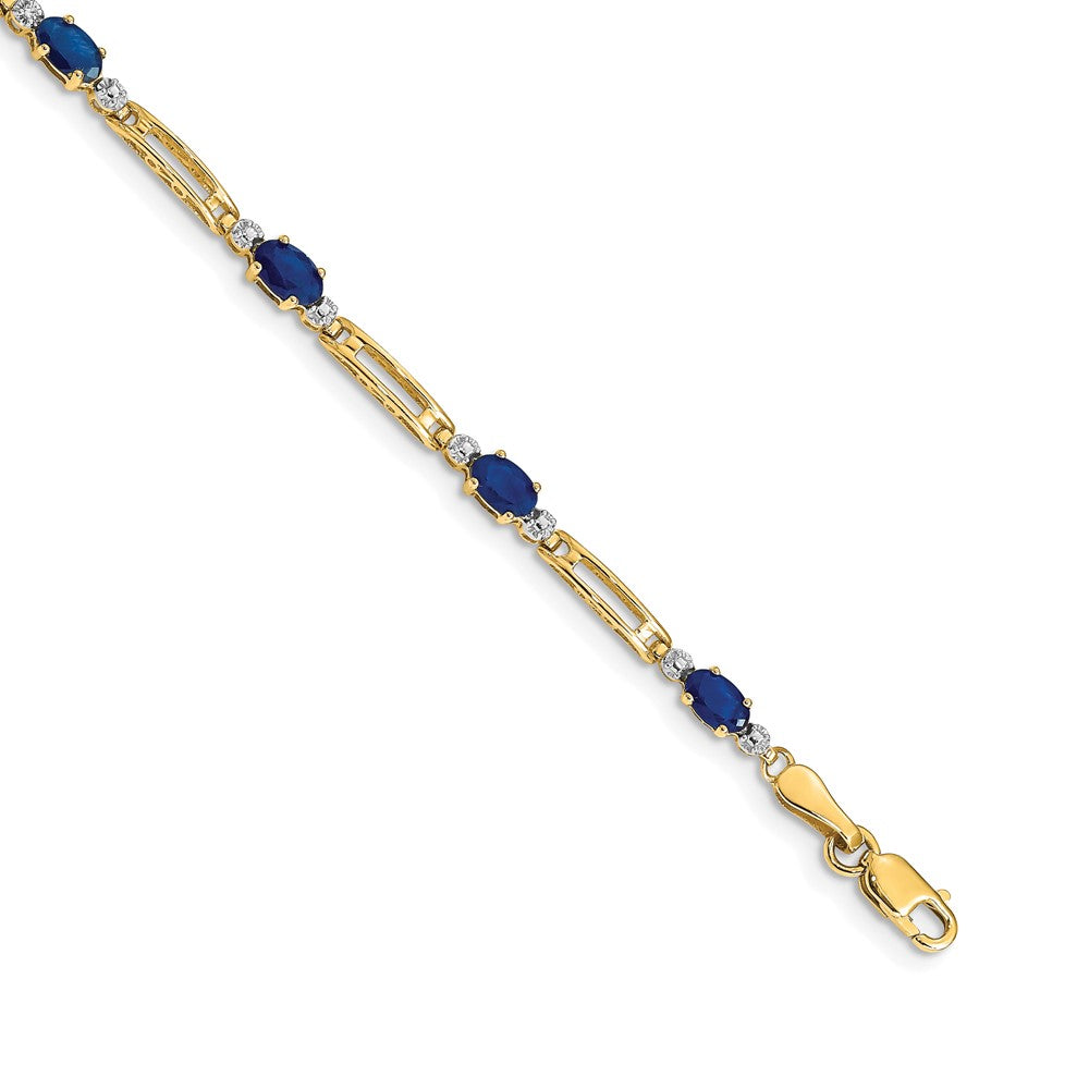 Gold Diamond & Gemstone Bracelets
